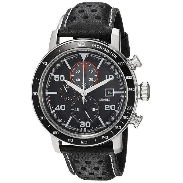 Montre-bracelet à quartz multifonction pour homme