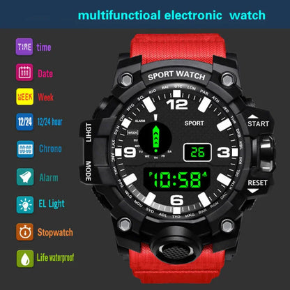 Montre de sport outdoor multifonction étanche