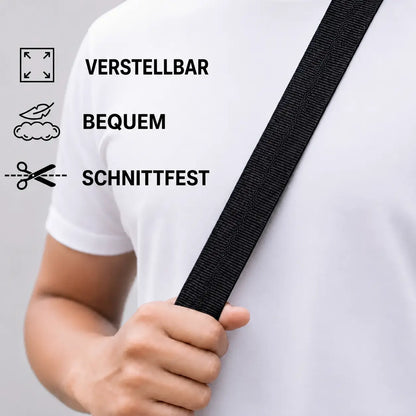 Umhängetasche [+ GRATIS Diebstahlschutz-Portemonnaie]