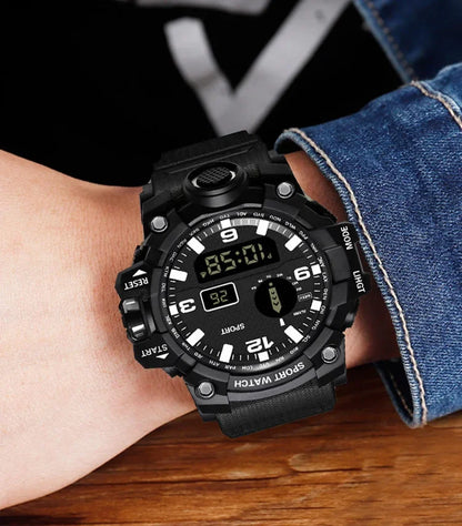 Montre de sport outdoor multifonction étanche