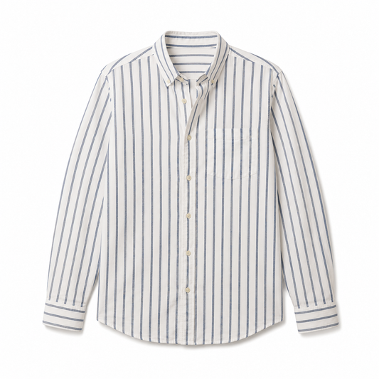 Gestreiftes Hemd in Slim Fit