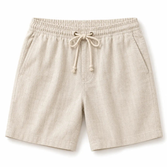 Short en lin côtier