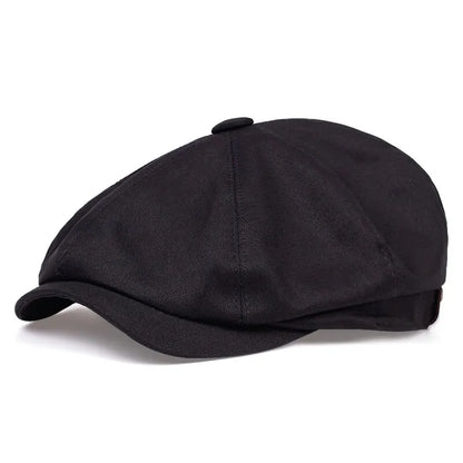 Béret classique en coton pour homme