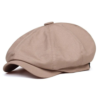 Béret classique en coton pour homme
